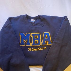 Vintage navy blue sweater